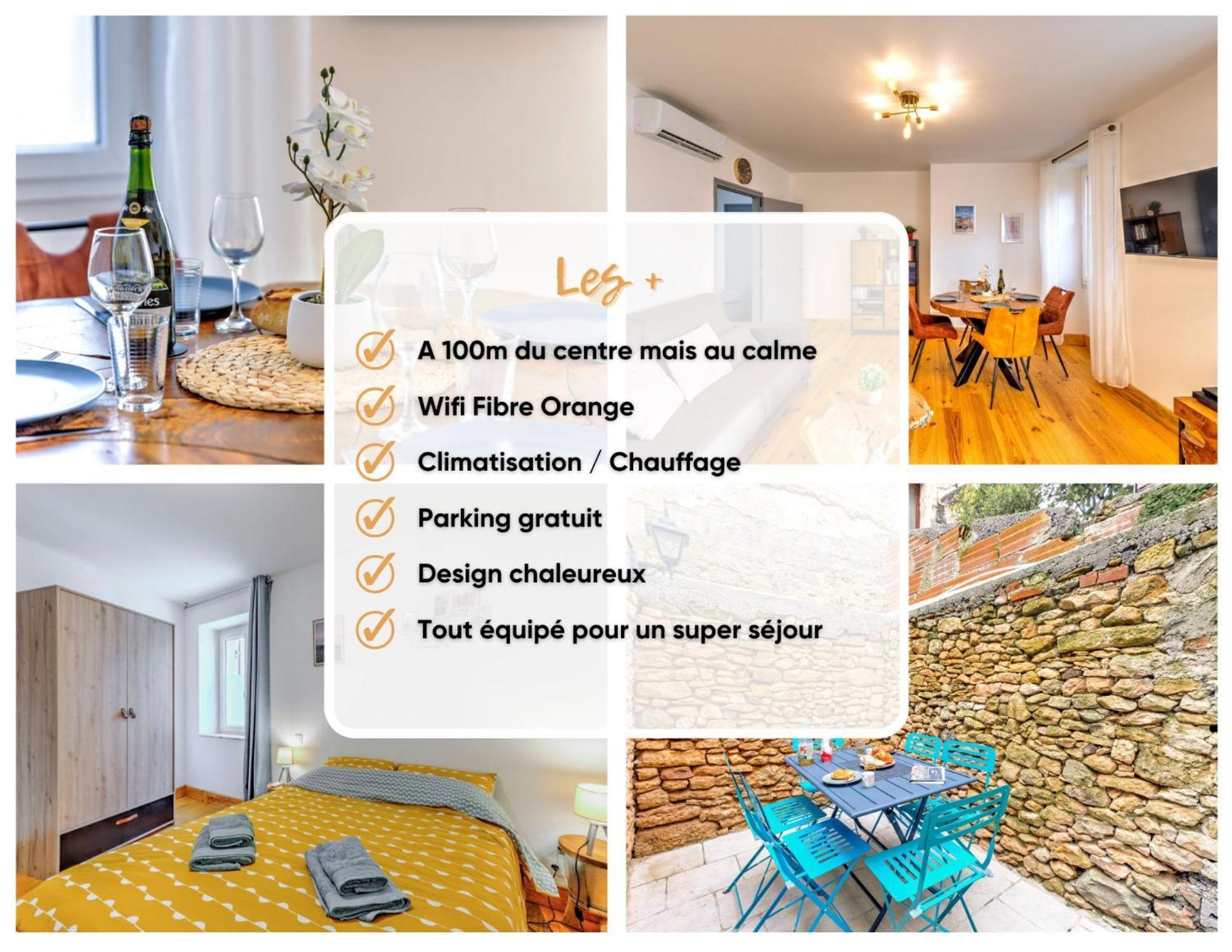 3 Pieces, Climatise, Calme, 100M Du Centre, Parking, "Lyriade" Sarlat Exterior foto