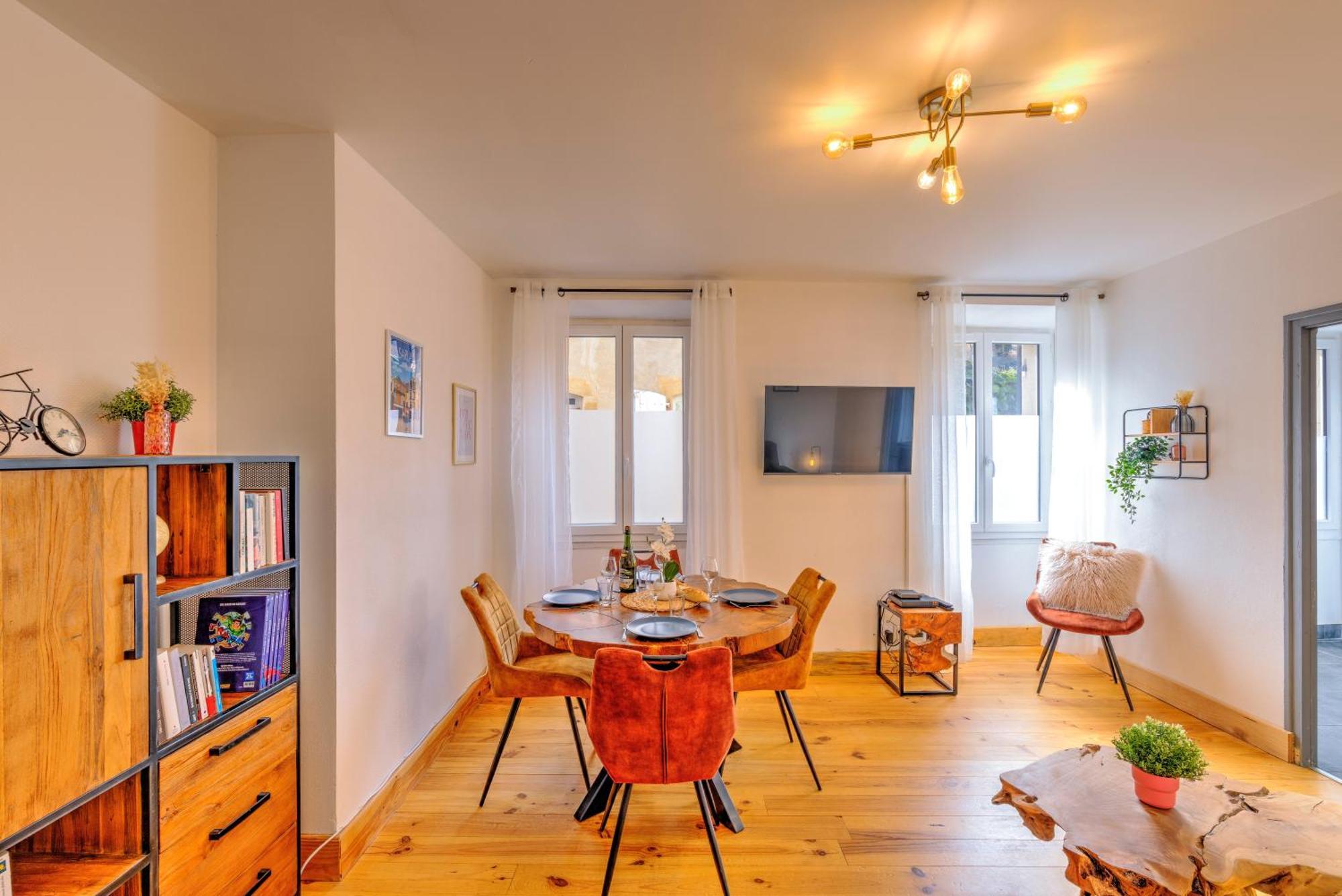 3 Pieces, Climatise, Calme, 100M Du Centre, Parking, "Lyriade" Sarlat Exterior foto